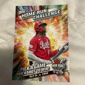 Elly De La Cruz 2024 Topps Homerun Challenge Card
